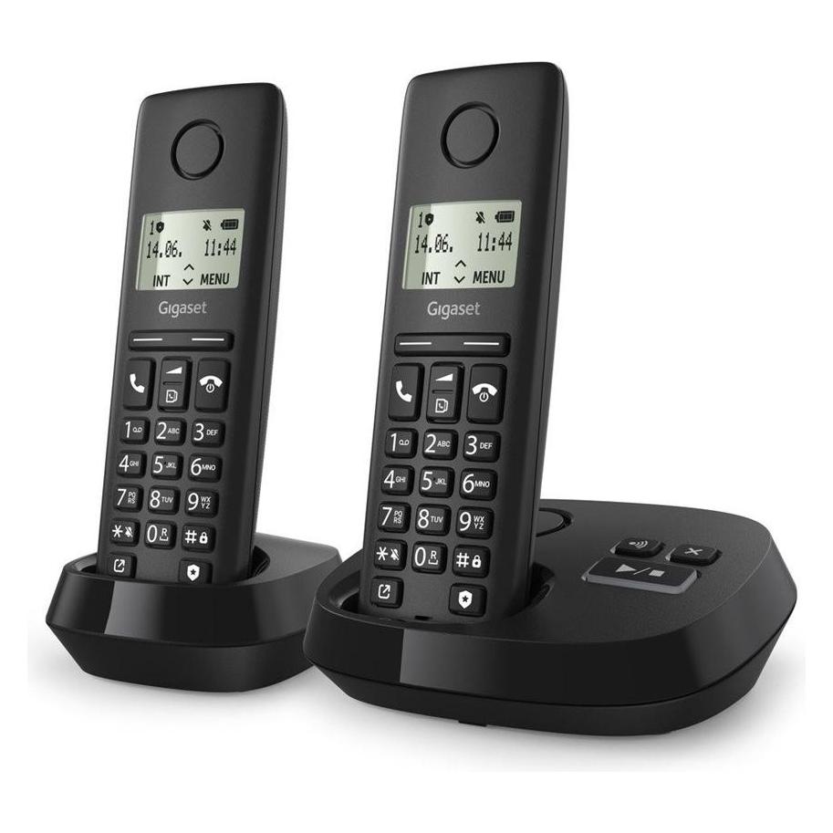 Gigaset Pure 100 AM Duo Clip Eco sw (L36852-H3125-R101)