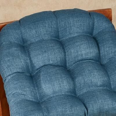 Barnett Products Rave Chair Cushions Set of Two, Set of Two, Dark Blue