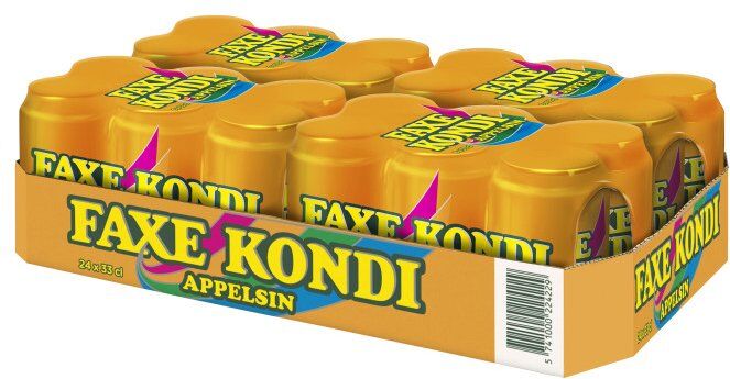 Faxe Kondi Orange - 24 x 0,33 L