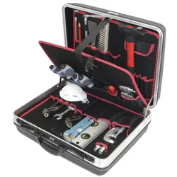 ALARM Hartschalenkoffer 3-H2, komplett, mit Sanitär- Azubi-Werkzeugpaket 3 SAN.S...