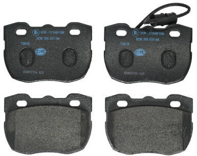 HELLA 8DB 355 037-941 Brake pad set