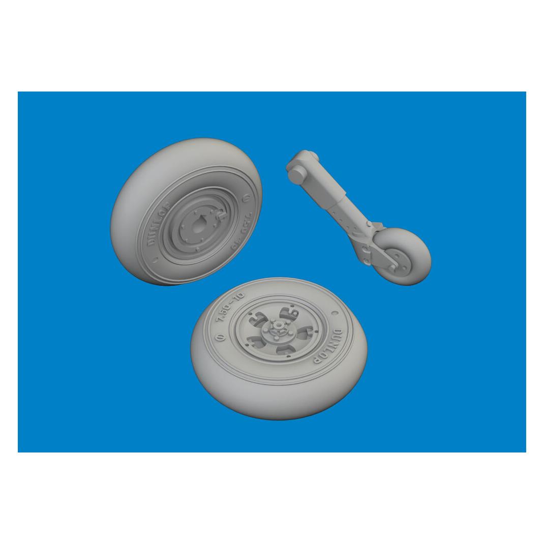 Eduard Spitfire Mk.I/II/V wheels for IBG (672424)