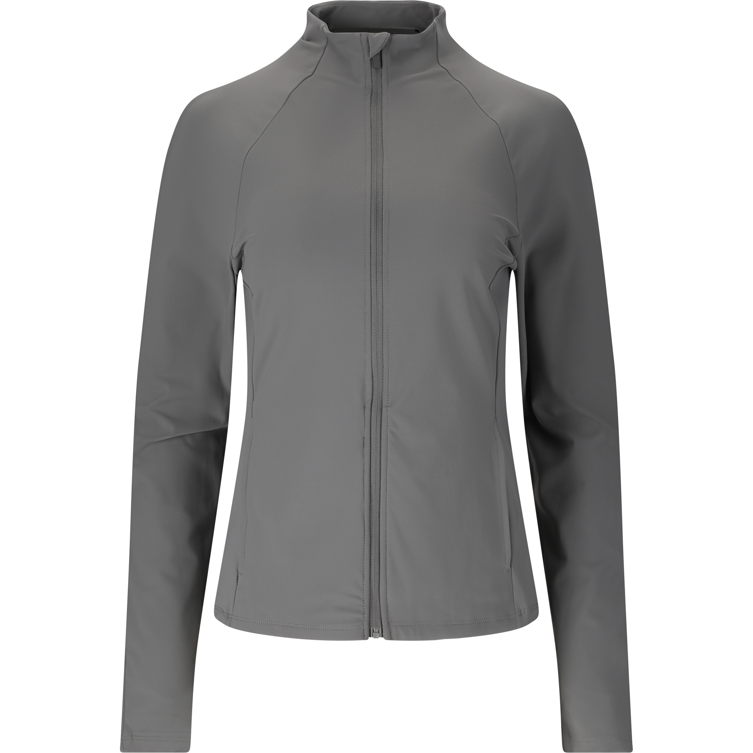 Athlecia Emarri Damen Stoffjacke grau Größe S Yoga | Training & Fitness Elastisch