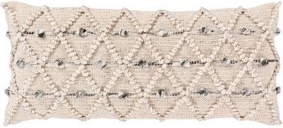Livabliss Audra Bohemian Textured 32x14-inch Lumbar Throw Pillow Cover