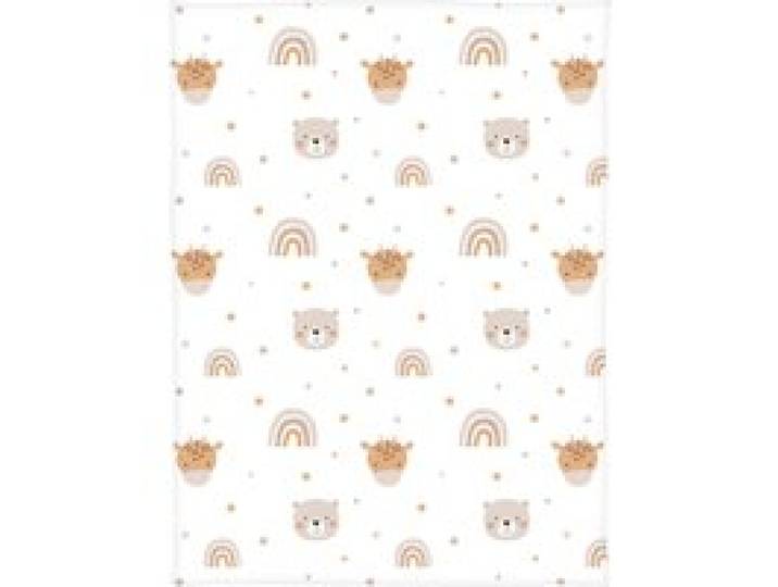 Babydecke Microfaserflausch 75x100 cm