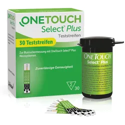 OneTouch Select Plus Blutzuckerteststreifen 30 St