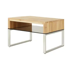Höffner Home Couchtisch  Hutch , holzfarben , Maße (cm): B: 70 H: 39