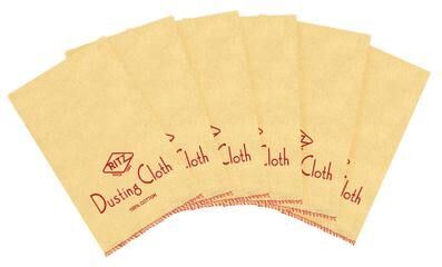 6Pk Dusting Cloth by RITZ in Yellow