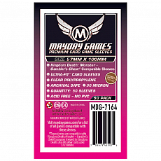 Mayday Games Premium Kingdom Death G.C. Compatible Sleeves (50pcs) 57x100mm - 7164 - Kartenhüllen 303062