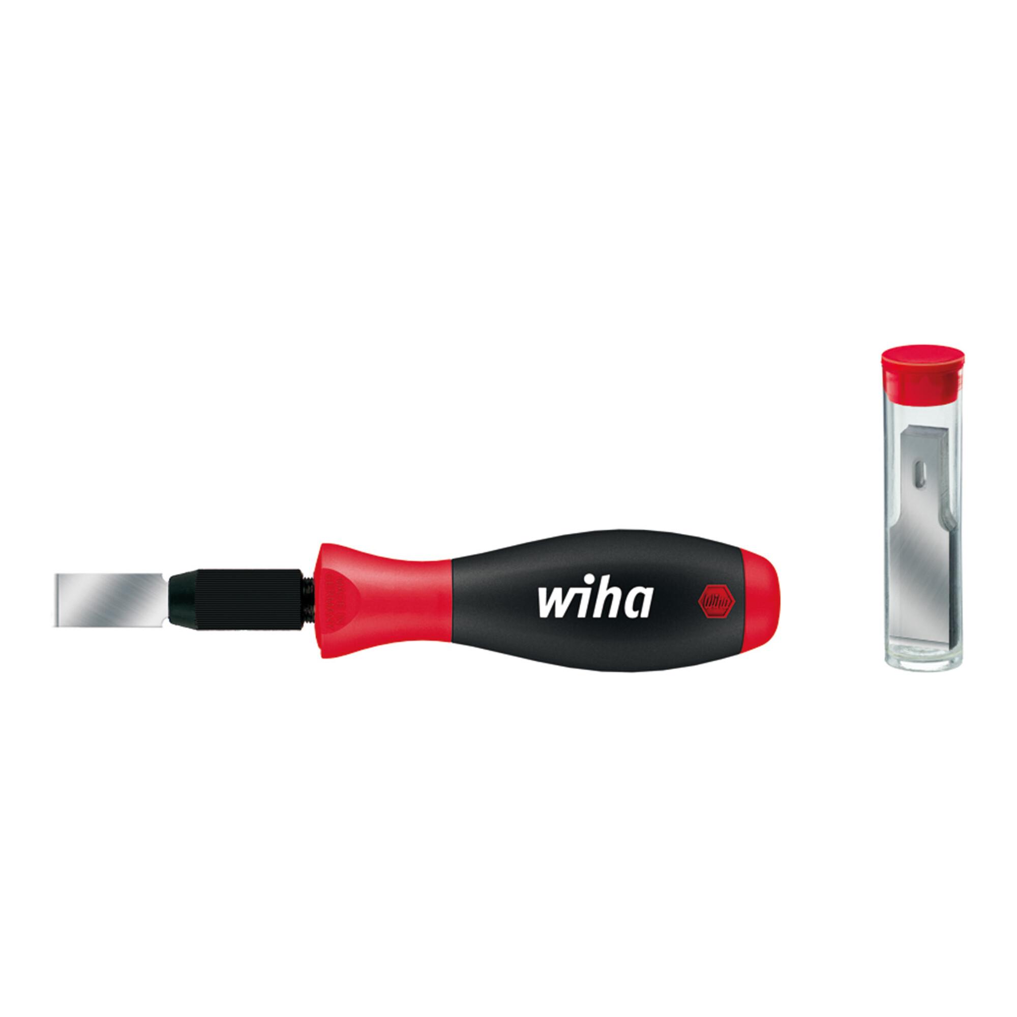 Wiha Universalschaber Set SoftFinish® 10-tlg. in Blister In Kunststoff-Box. (26920)