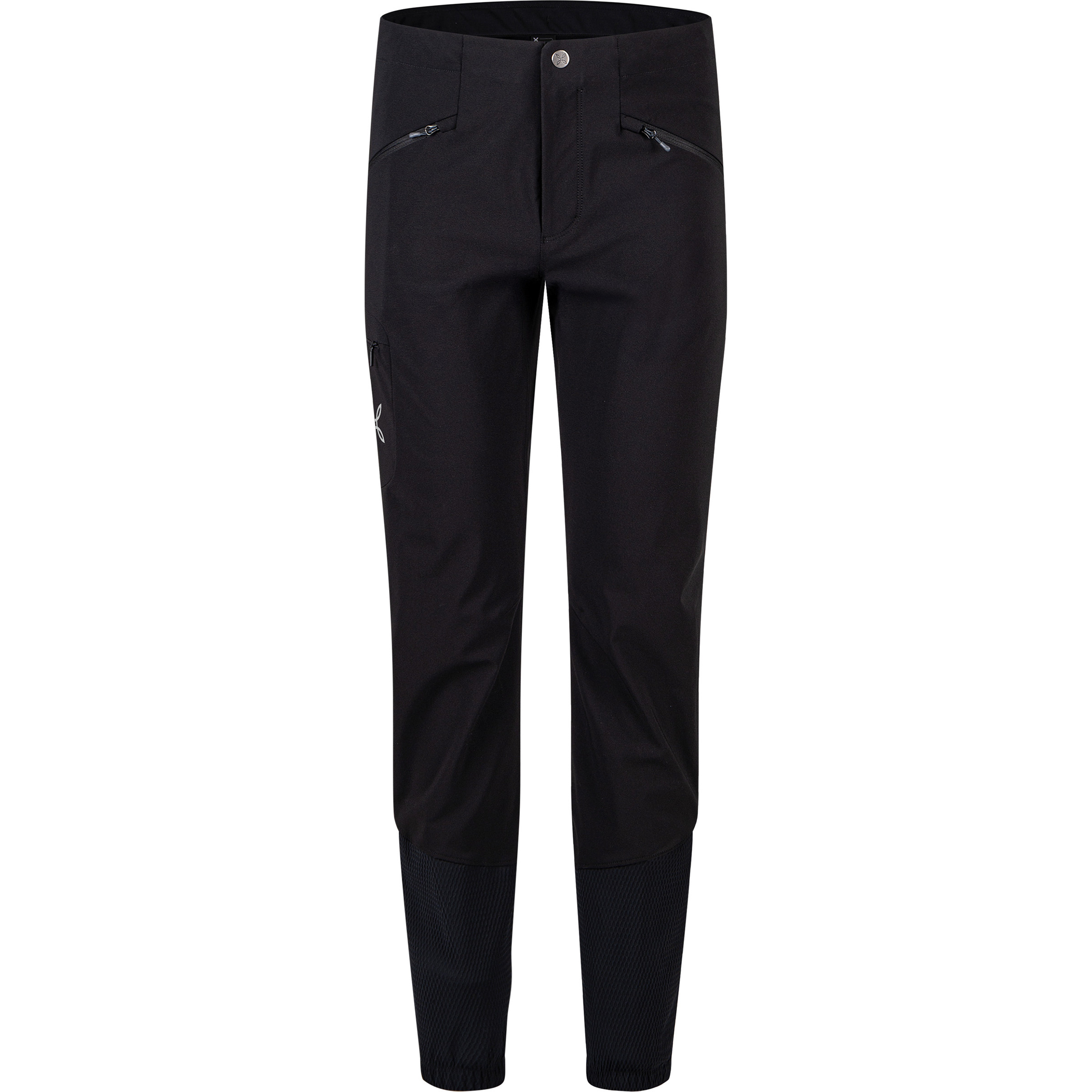 Montura Vertigo Allround Hose Herren Softshellhose schwarz Größe M Bergsteigen Wasserabweisend Wasserabweisend