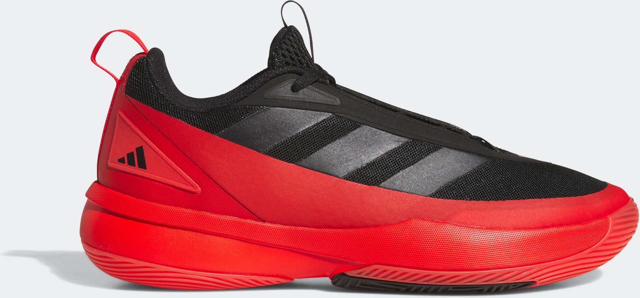 Basketballschuh ADIDAS SPORTSWEAR "SUBZONE", Gr. 47, rot (core schwarz, rot, carbon), Synthetik, Textil, Schuhe Basketballschuh core schwarz, rot, carbon 47
