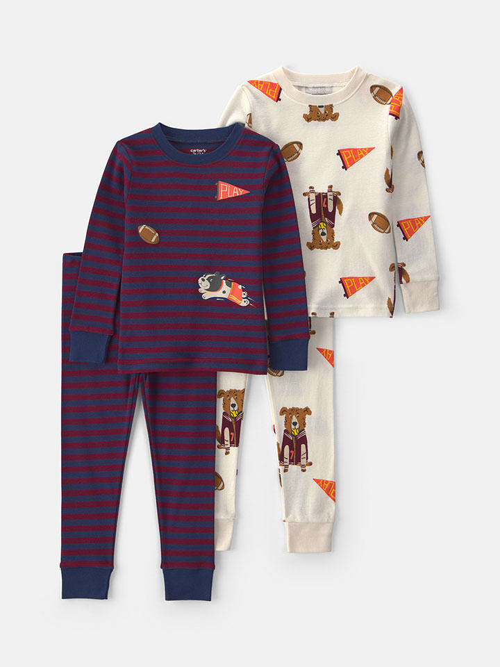 carter's 2er-Set: Pyjamas in Bunt - 92