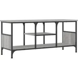 vidaXL TV-Schrank Grau Sonoma 100x35x45 cm Holzwerkstoff & Eisen