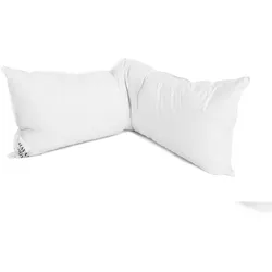 Mayaadi-Home HS19 Seitenschläferkissen 100% Natur Daunen Schwangerschaftskissen 145x40cm 2000gr