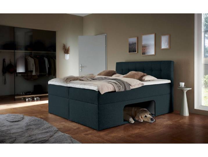 Home affaire Boxbett Carolin, mit Nische inkl. gepolsterter Unterlage für Haustiere