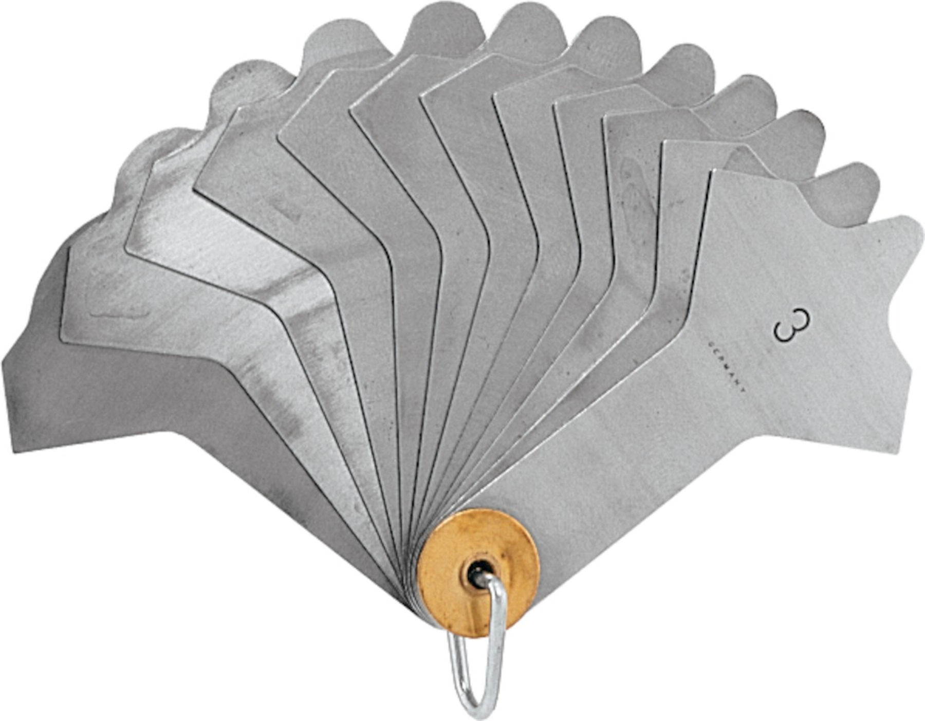 HOLEX Schweißnahtlehren 12 Blättchen (477700)