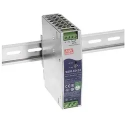 MeanWell, Systemstromversorgung, WDR-60-12 Hutschienen-Netzteil (DIN-Rail) 12 V/DC 5 A 60 W 1 x