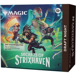 Wizards of the Coast Magic the Gathering Secrets of Strixhaven Draft Night *ANGLAIS* (Englisch, Box Set & Collection)