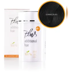 Plus additional Hair schwarz Haar Auffüller Schütthaar Streuhaar volles Haar