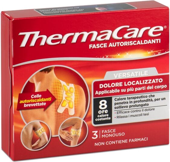 Angelini pharma ThermaCare Fasce autoriscaldanti FLEXIBLE USE (3 fasce)