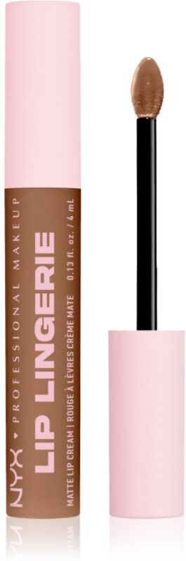 NYX Professional Makeup Lip Lingerie XXL matt liquid lipstick shade 29 - Hot Caramelo 4 ml