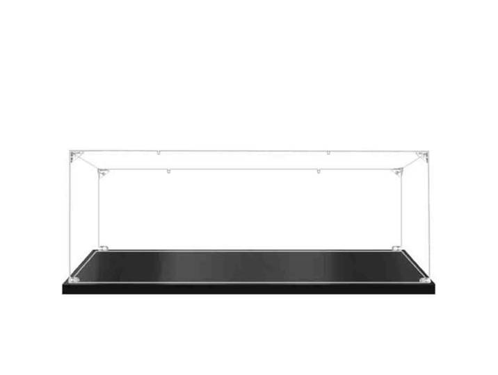PARFCO Acryl-Vitrine kompatibel für Winkelgasse #75978, staubdichte Vitrine (3MM, Transparent)
