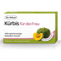 Dr. Böhm Kürbis für die Frau 400 mg 60 St Tabletten