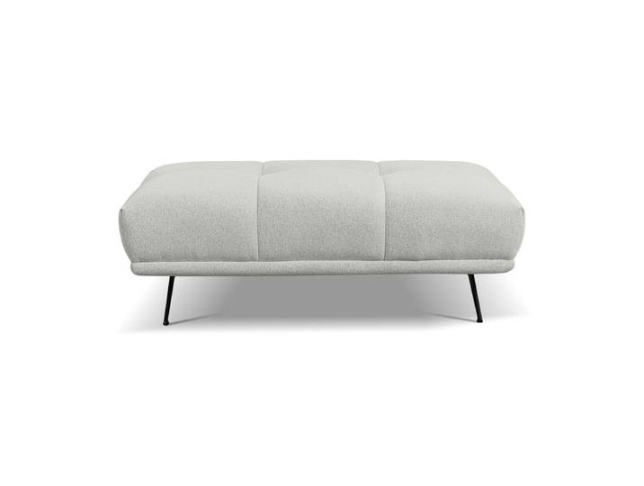 Pouf GIOVANNI tissu raven beige