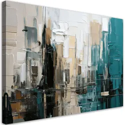 LEINWANDBILD Abstraktion 90x60cm