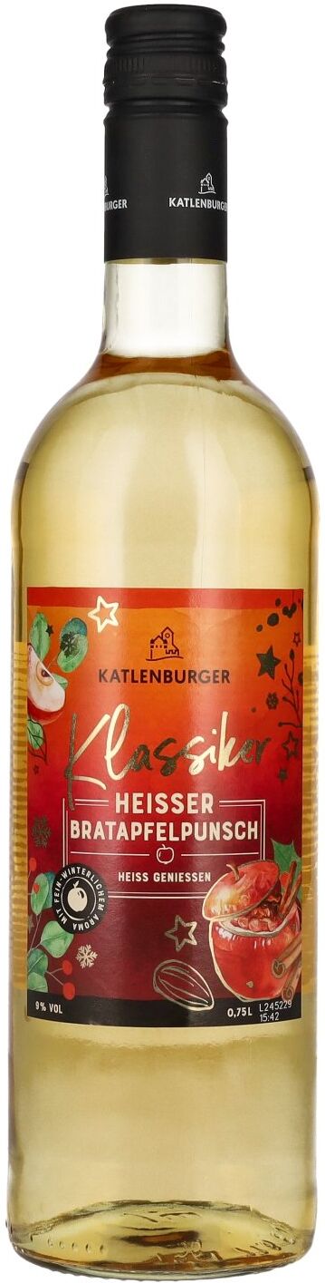 Katlenburger KLASSIKER Heisser Bratapfelpunsch 9% Vol. 0,75l