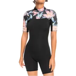 Roxy 2.0 Swell Series SS BZ Q Lock Damen Neoprenanzug - schwarz