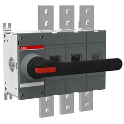 ABB OT1600E03K Lasttrennschalter 3-polig 1600 A, mit direkt mont. Griff 1SCA108352R1001