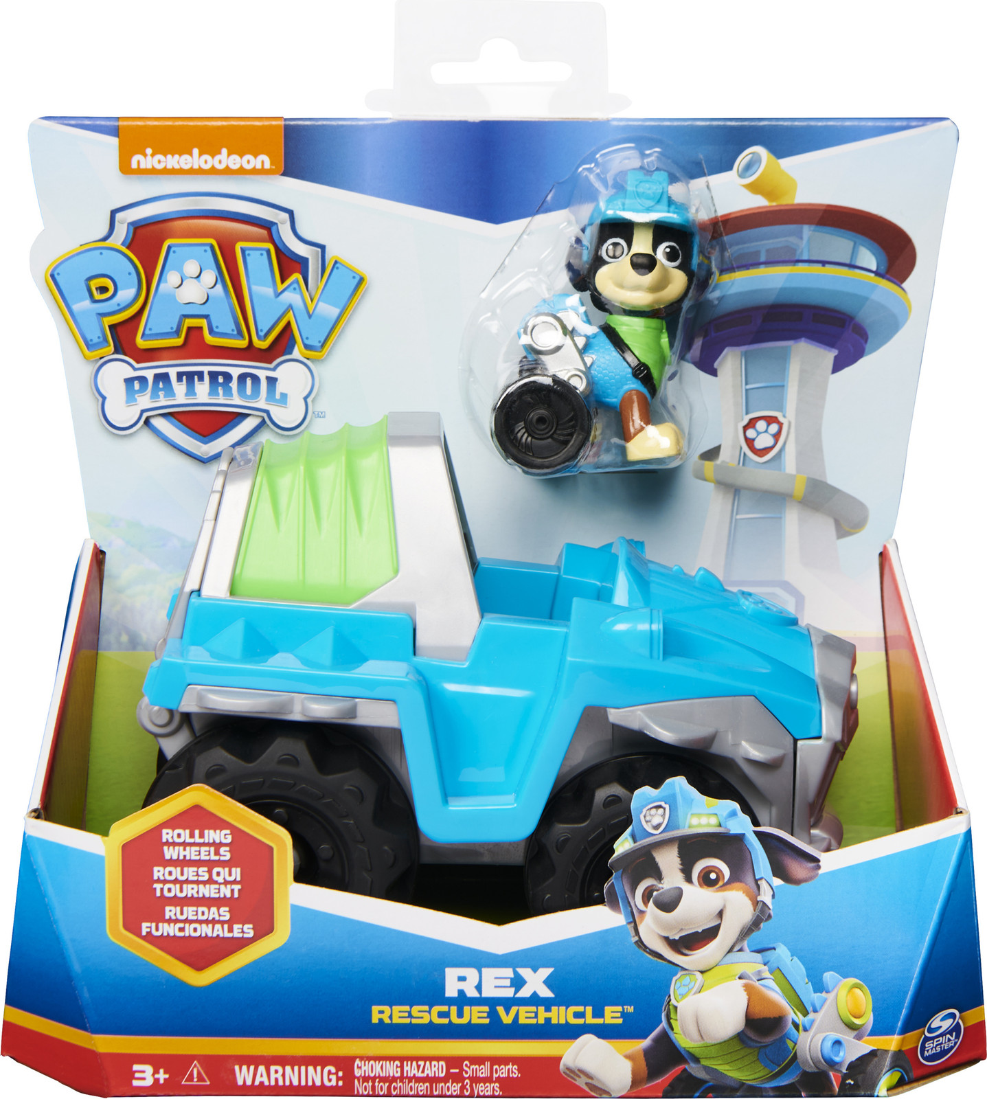 Spin Master Paw Patrol Dino Rescue Rex voertuig speelgoedvoertuig