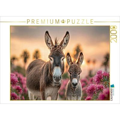 CALVENDO Puzzle Ein gemeinsamer Ausflug zur Erkundung der Natur | 2000 Teile Lege-Größe 90x67cm Foto-Puzzle für glückliche Stunden, von , Calvendo