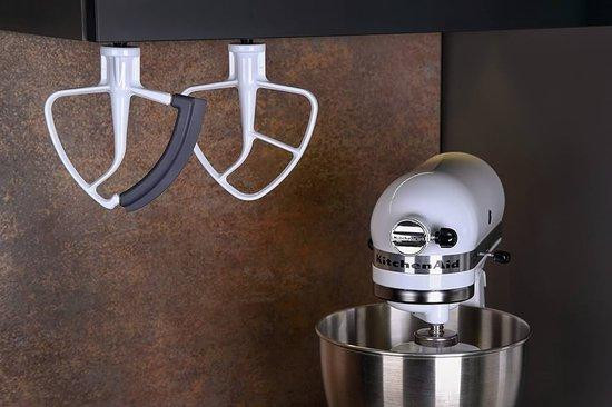 KitchenAid Halterset 4 stuks zwart kunststof