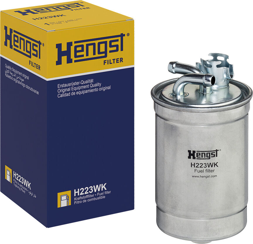 Hengst Filter Kraftstofffilter H223wk Leitungsfilter 160mm Für Vag