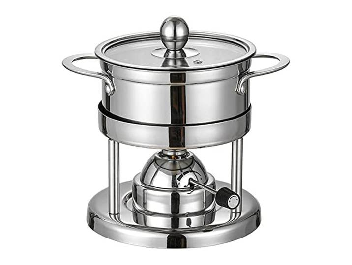 KELUNIS Edelstahl Chafing Dish Buffet Set, Buffet Warmer Sets mit Brennstoff Halter für Küche Party Bankett Catering