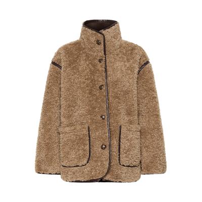 Allwetterjacke SAINT TROPEZ "Damen Jacke SamanthaSZ", Damen, Gr. XXL, braun (portabella), Obermaterial: 100% Polyester PES., Jacken