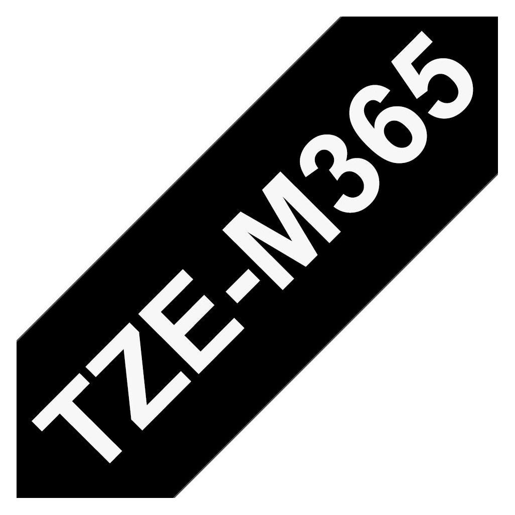 Brother Tze-M365 Printer Ribbon White (Weiss) (TZE-M365)