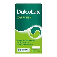 DulcoLax Zäpfchen Abführmittel bei Verstopfung mit Bisacodyl 6 St