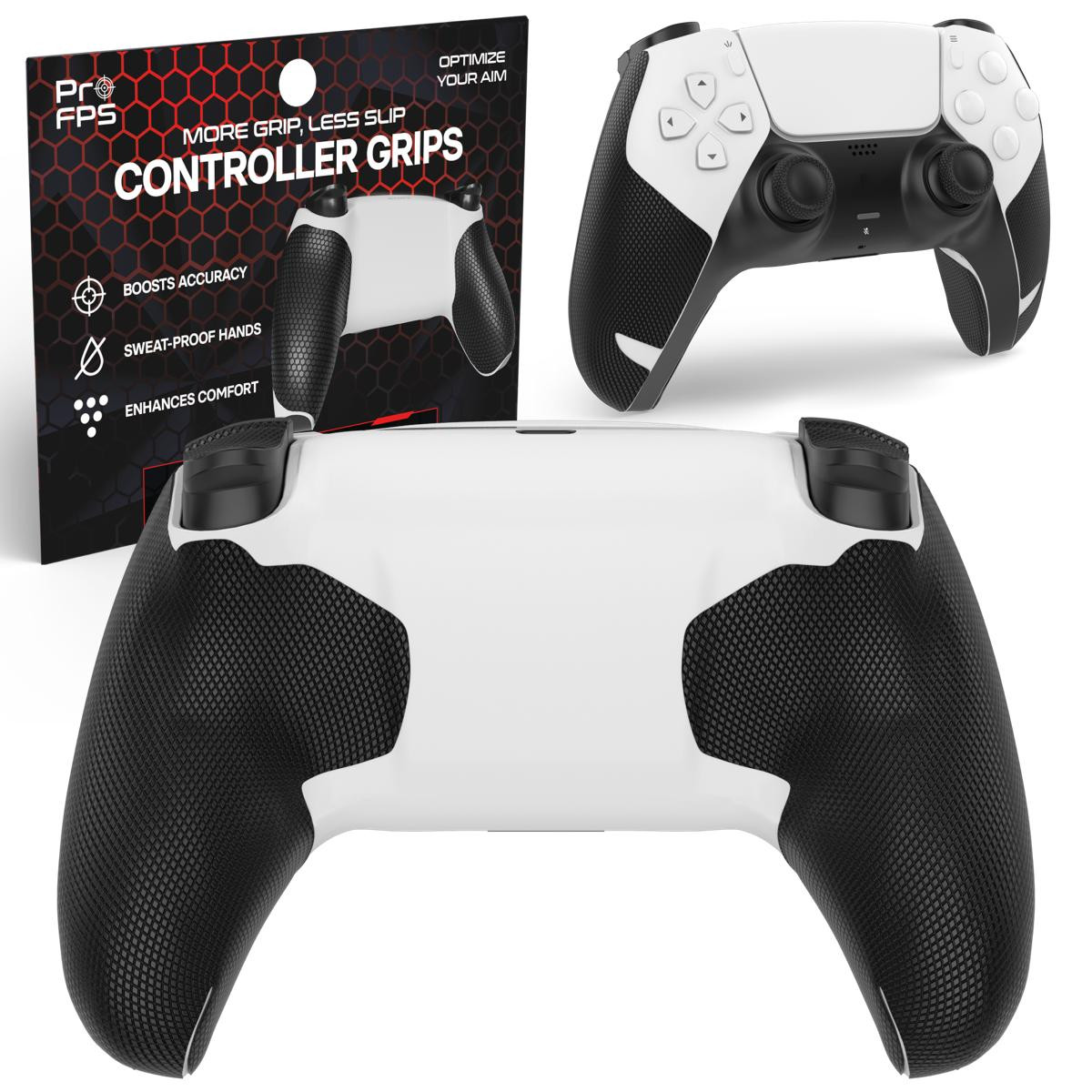 ProFPS Antislip Controller Grip voor PS5 - Ultra-dunne Controller Accessoires voor Verbeterde Grip en Nauwkeurigheid