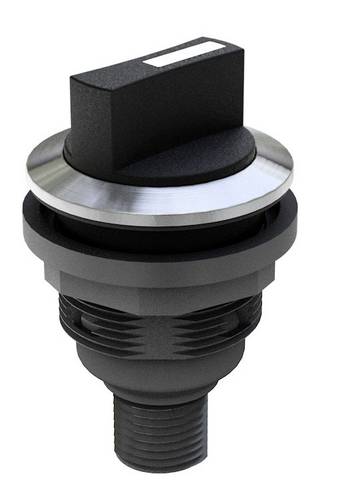 Georg Schlegel M12 Wahlschalter rastend, 1S rund, SHORTRON connect M12-Stecker - 1 Stück
