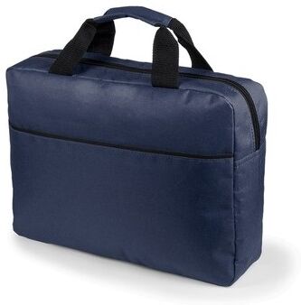 Sacoche porte-documents personnalisable Hirkop polyester bleu marine