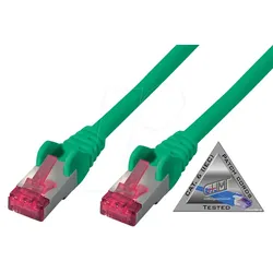 SHVP 75715AG - Patchkabel Cat.6A grün 5 m