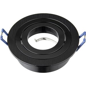 Heitronic LED-Einbaustrahler DL7801, mit GU10 / GU5,3 Fassung, 230 V, Loch-Ø 78 mm