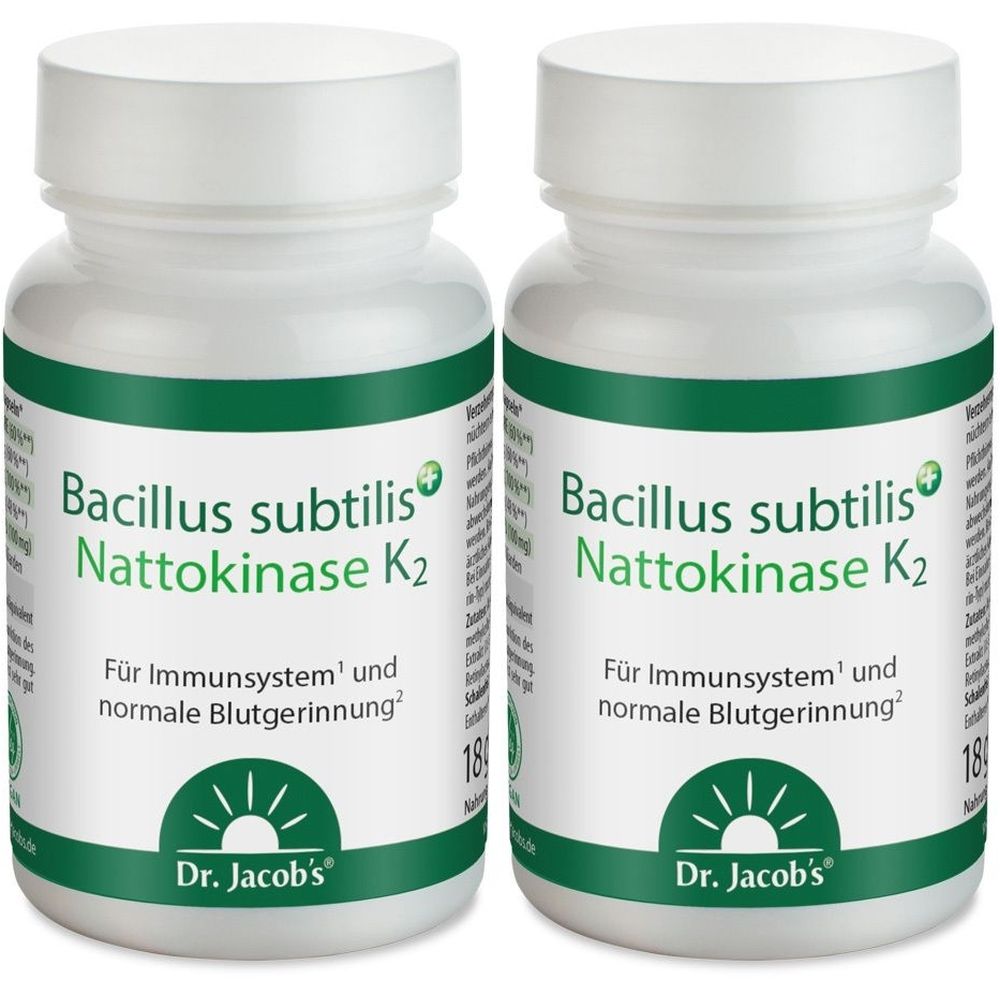 Bacillus subtilis plus Dr.Jacob's Kapseln 2x 2x60 St