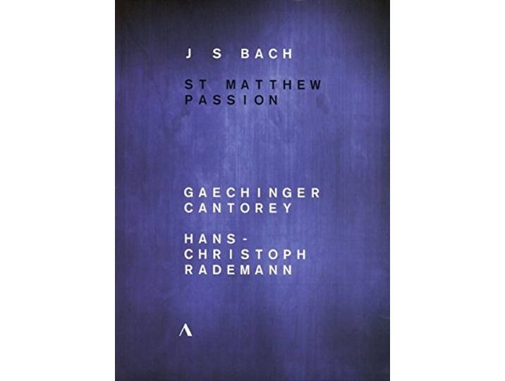 Gaechinger Cantorey & Hans-Christop - St. Matthew Passion Bwv 244