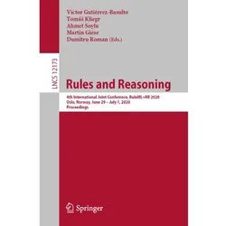 Rules and Reasoning, Fachbücher