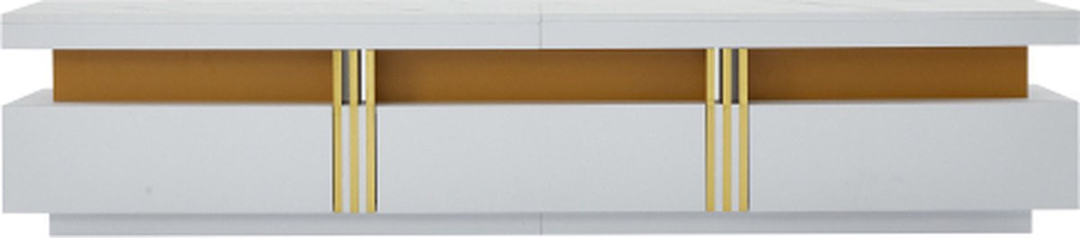 TV-wandcombinatie met salontafel en TV-meubel en kastcombinatie